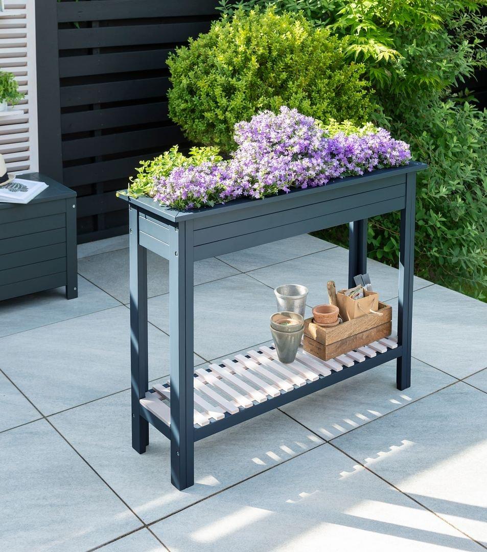 Florenity High Planter with Zinc Tray